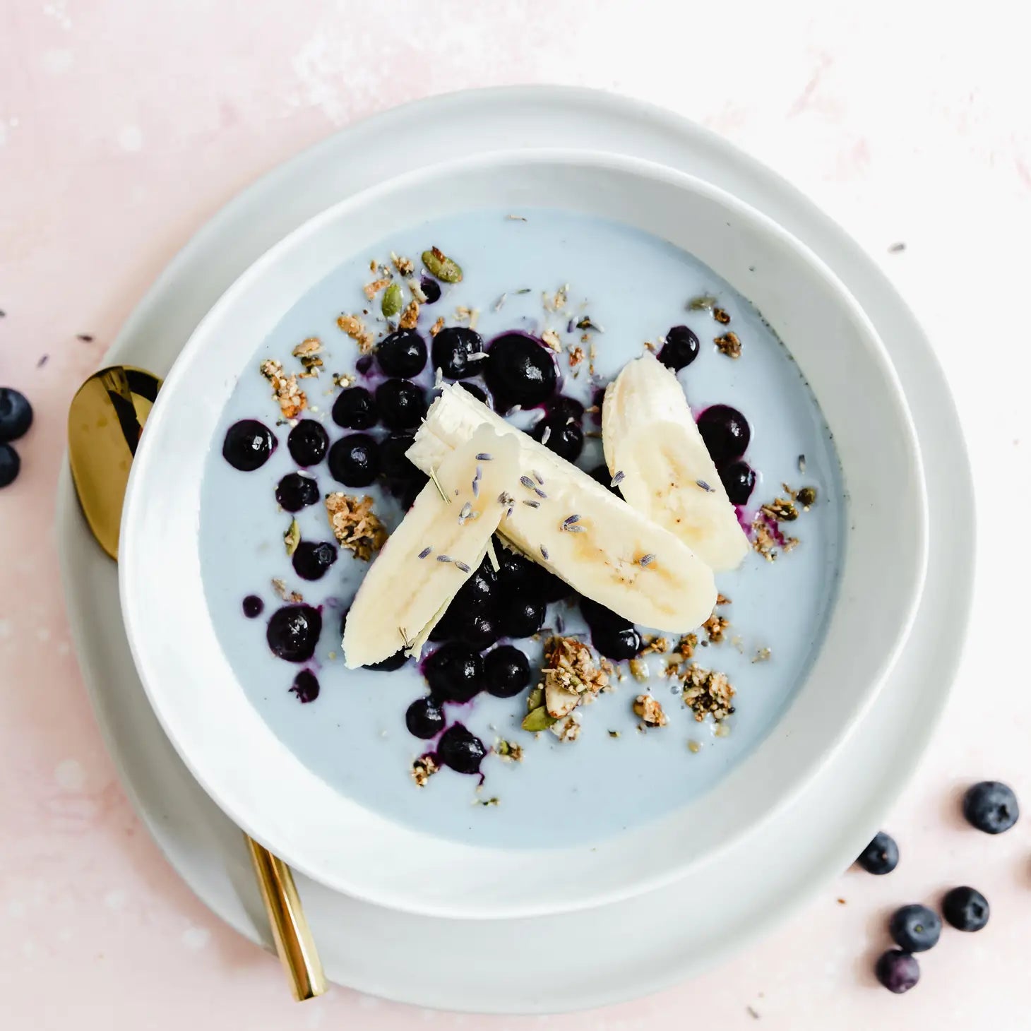 Superfood Latte Powder, Blue Lavender - Healthy Gal