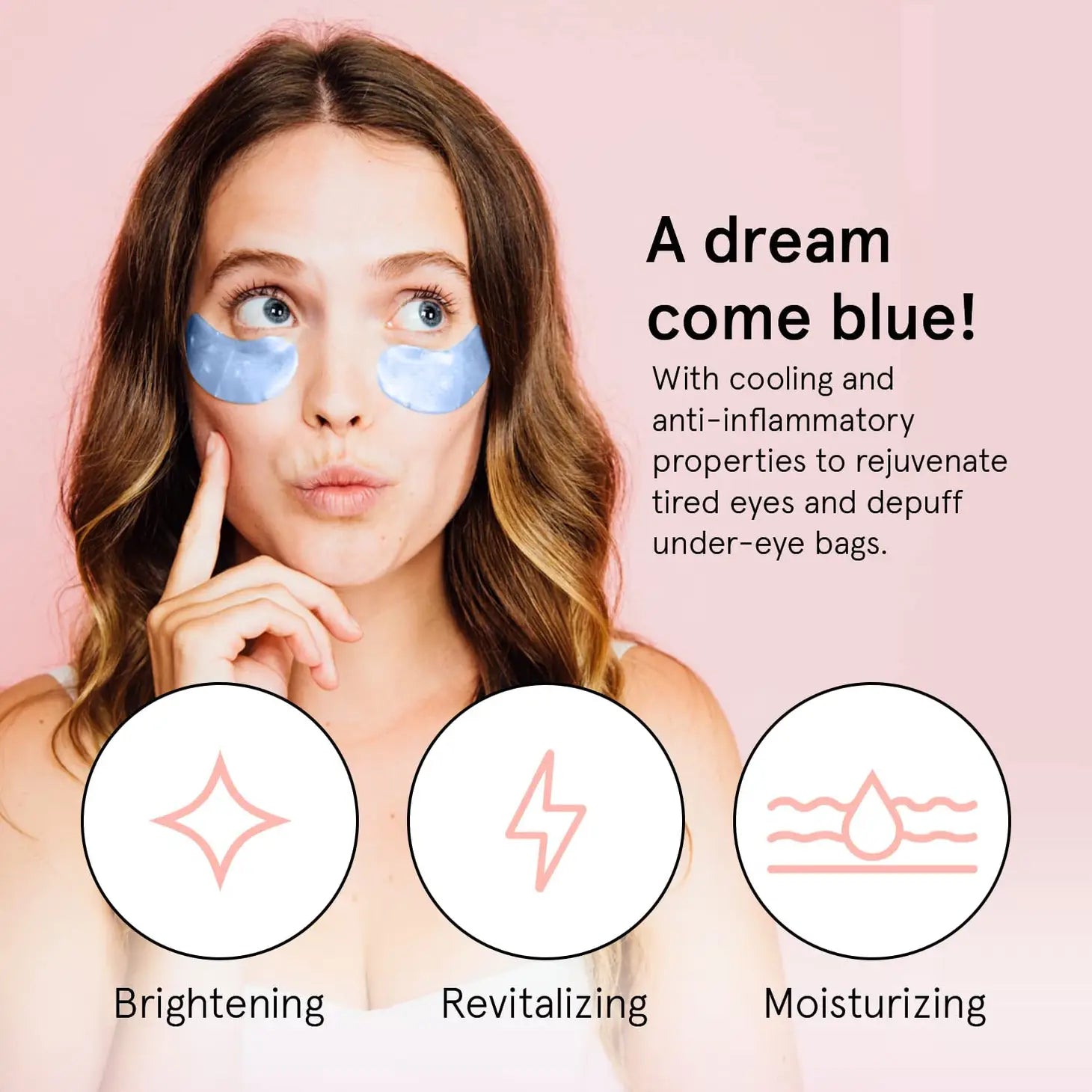 Blue Illuminating Under Eye Masks (24 Pairs) - Healthy Gal