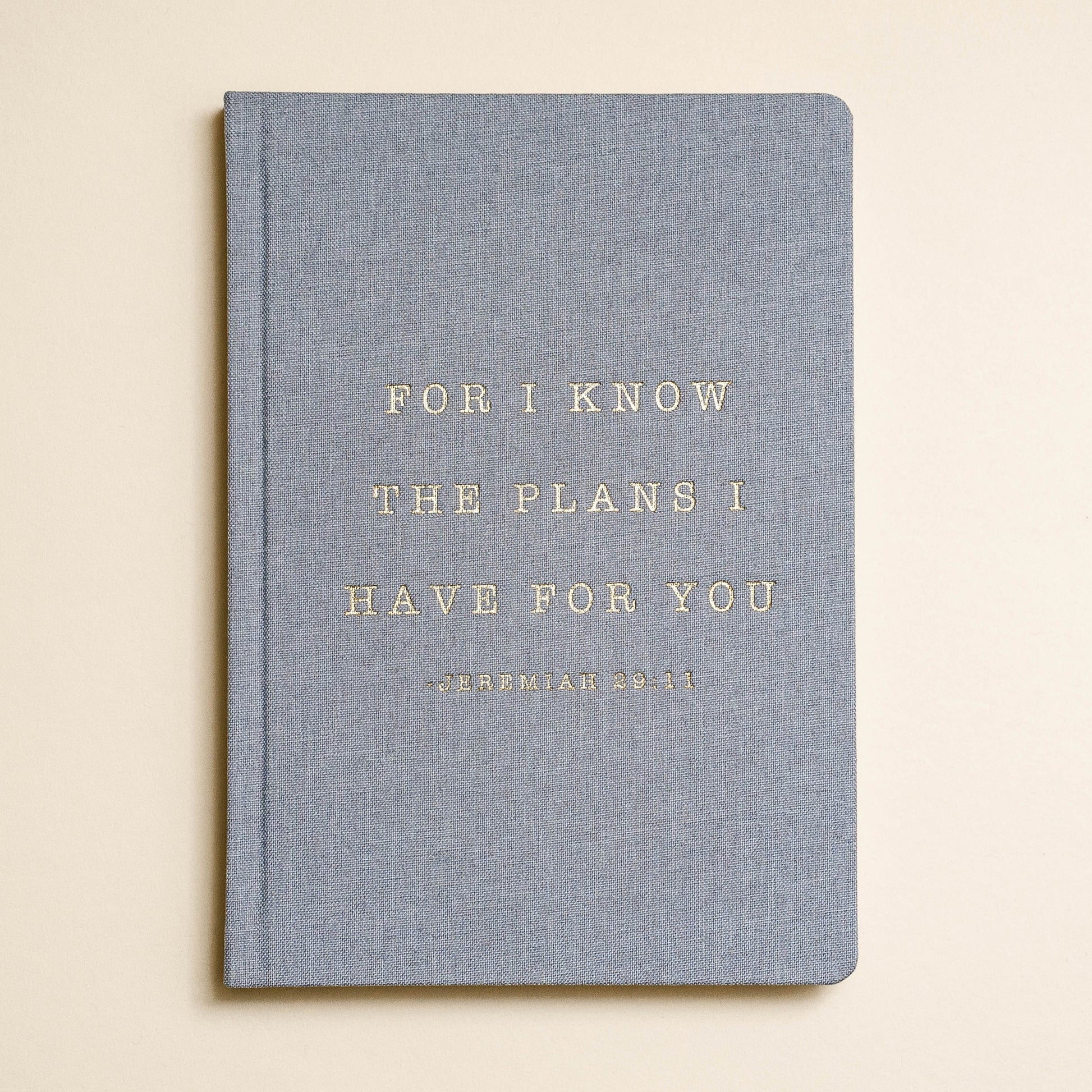 For I Know The Plans I Have For You Jeremiah 29:11 Fabric Journal - Hometown Refuge 